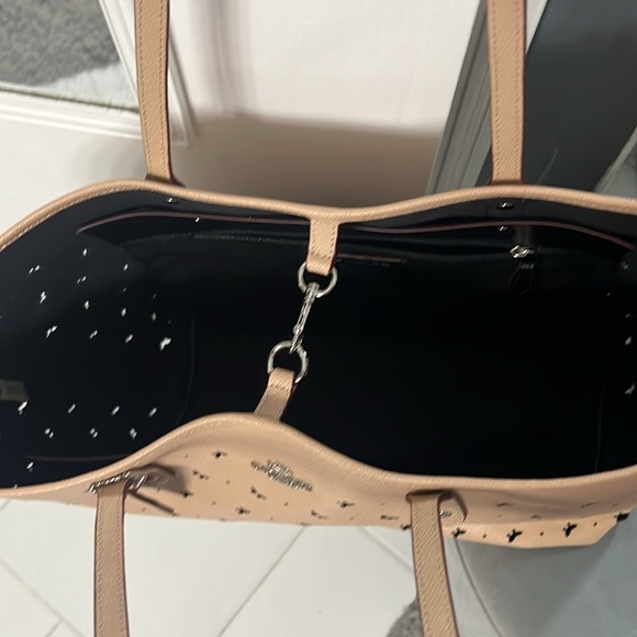 authentic, rare, hard to find coach perforated butterfly tote w/ matching wallet - Picture 5 of 11